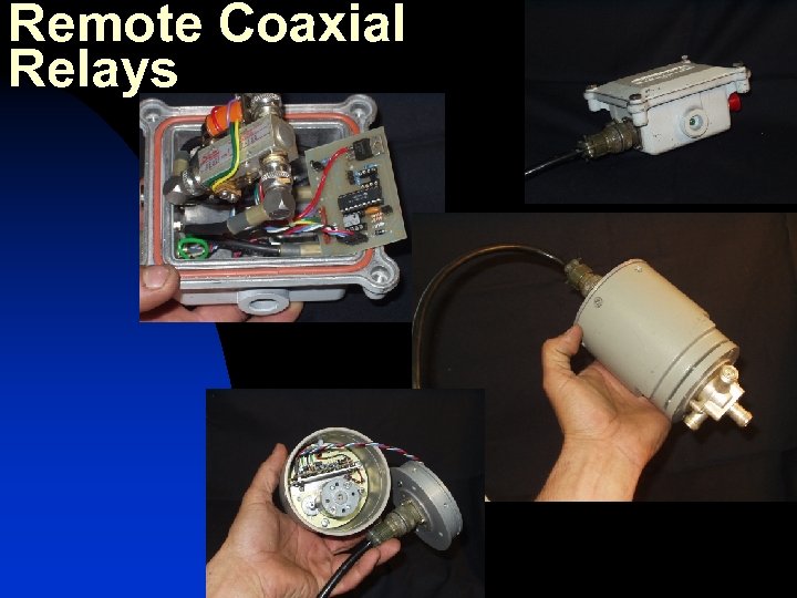 Remote Coaxial Relays 