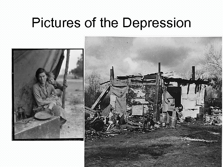 Pictures of the Depression 