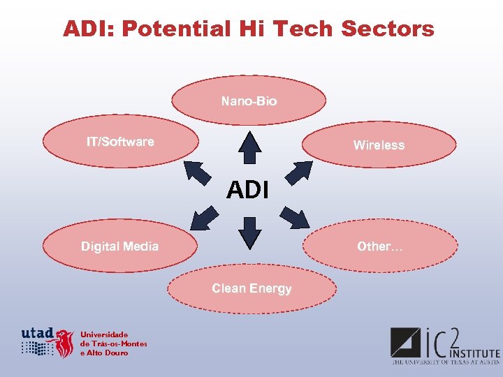 ADI: Potential Hi Tech Sectors Nano-Bio IT/Software Wireless ADI Digital Media Other… Clean Energy