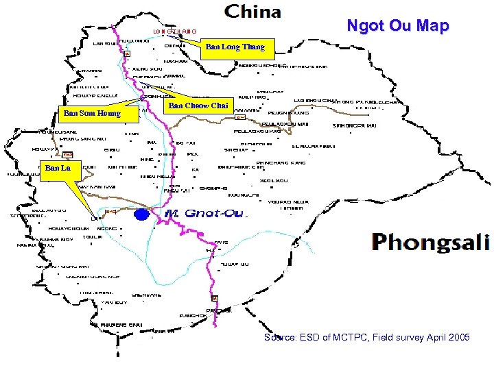 Ngot Ou Map Ban Long Thang Ban Som Heung Ban Cheow Chai Ban La