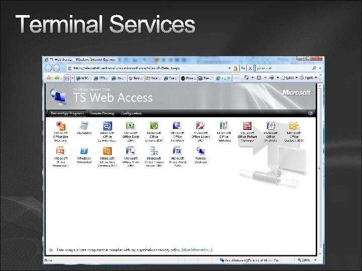 Terminal Services 