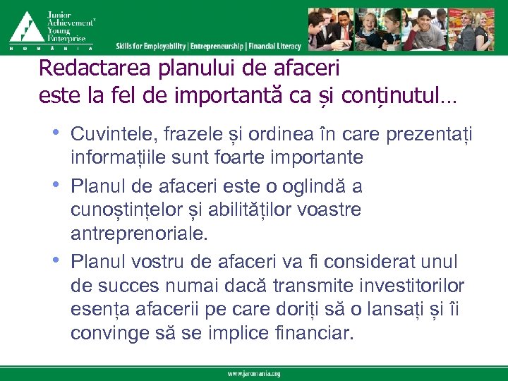 Click to edit Master title style Redactarea planului de afaceri este lato edit Master