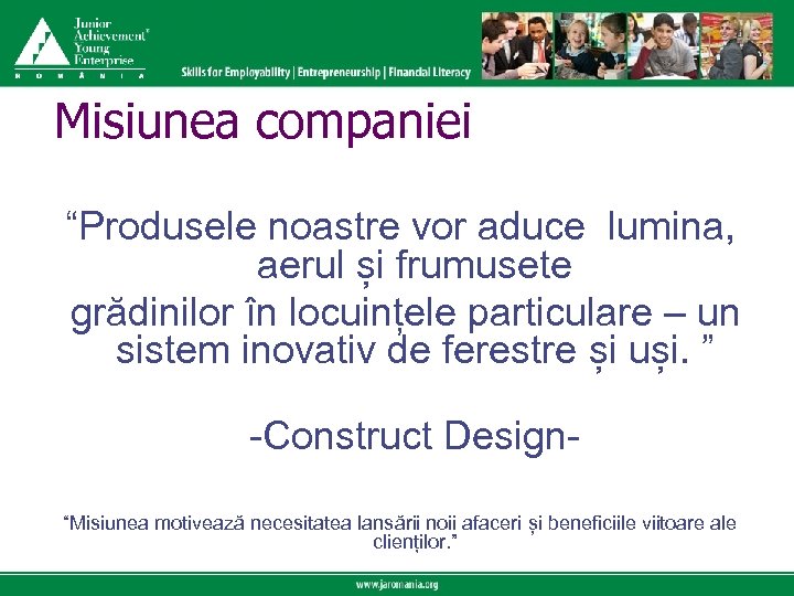 Click to edit Master title style Misiunea companiei Click to edit Master text styles