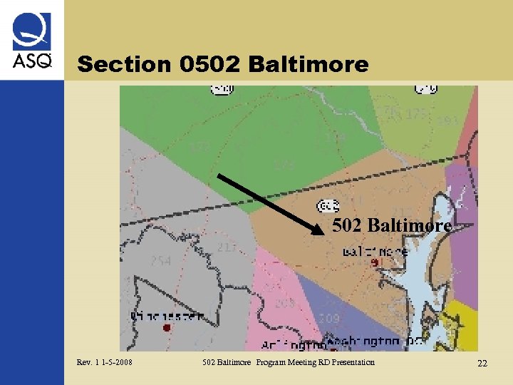 Section 0502 Baltimore Rev. 1 1 -5 -2008 502 Baltimore Program Meeting RD Presentation