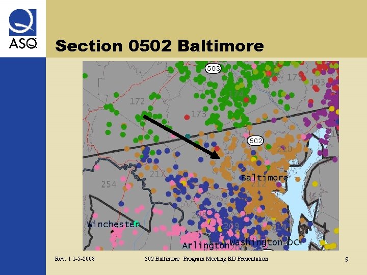 Section 0502 Baltimore Rev. 1 1 -5 -2008 502 Baltimore Program Meeting RD Presentation