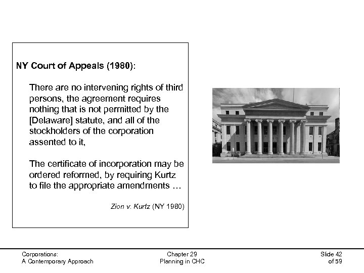  NY Court of Appeals (1980): There are no intervening rights of third persons,
