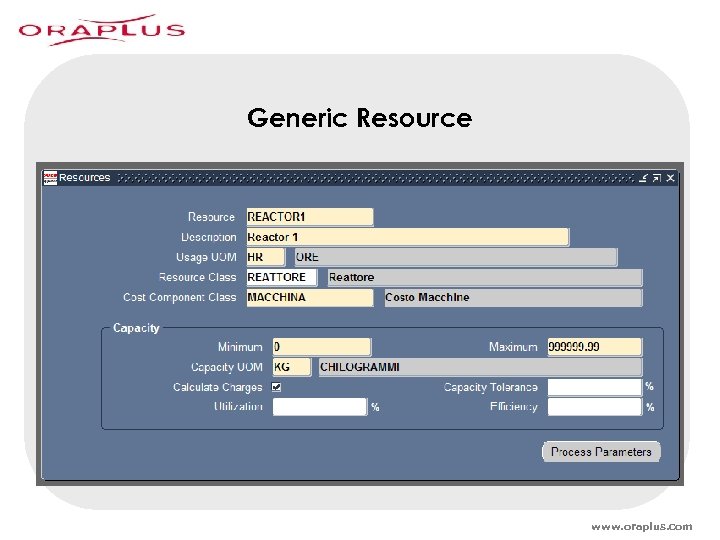 Generic Resource www. oraplus. com 