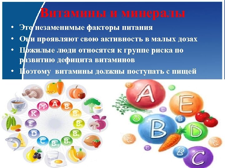 Микроэлементы витамины список