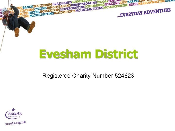 Evesham District Registered Charity Number 524623 