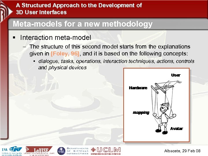 A Structured Approach to the Development of 3 D User Interfaces Meta-models for a