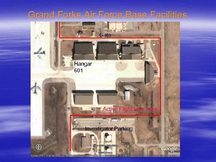 Grand Forks Air Force Base Facilities Gate Hangar 601 Active Flight Line Area Investigator