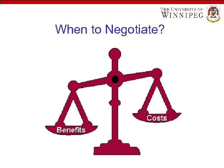 When to Negotiate? 