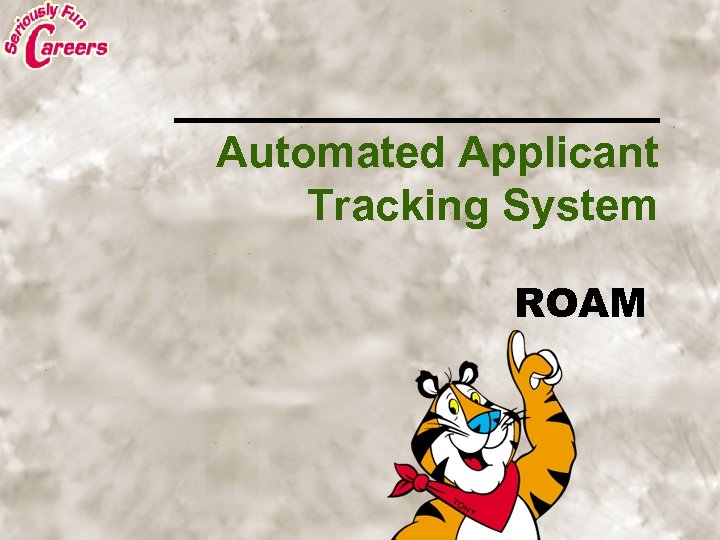Automated Applicant Tracking System ROAM 