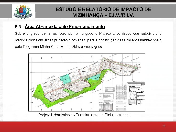 ESTUDO E RELATÓRIO DE AMBIENTAL – E. I. V. ESTUDO DE IMPACTO DE VIZINHANÇA