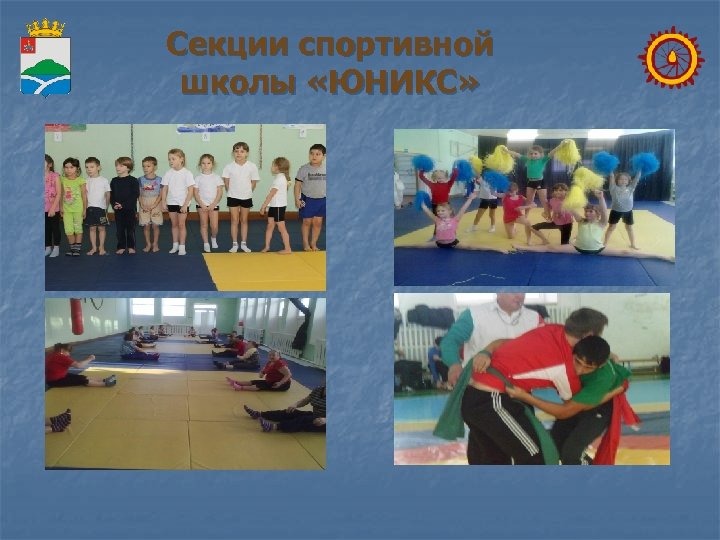 Секции спортивной школы «ЮНИКС» 