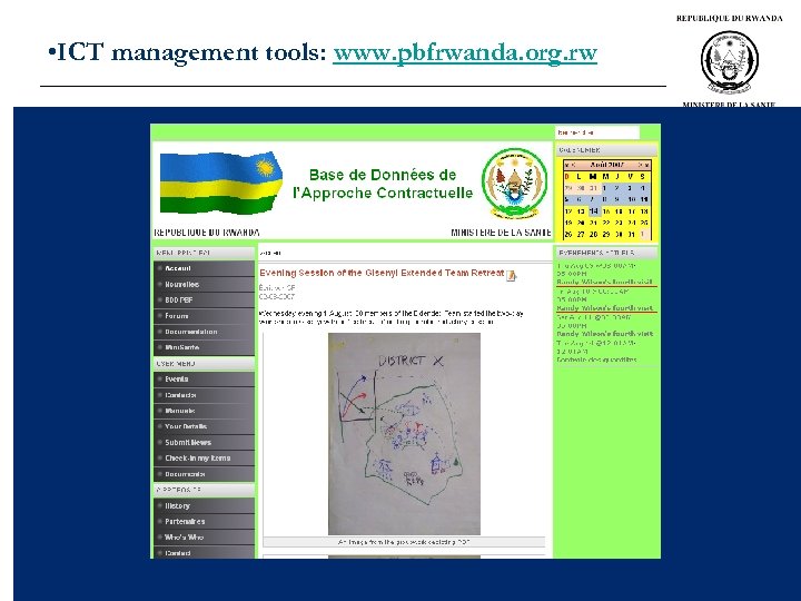  • ICT management tools: www. pbfrwanda. org. rw • INSERT GRAPHIC TO ADD