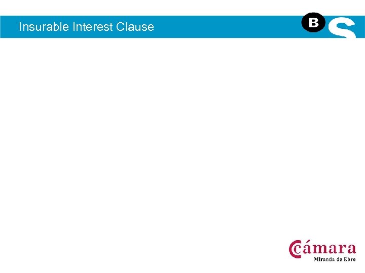 Insurable Interest Clause 