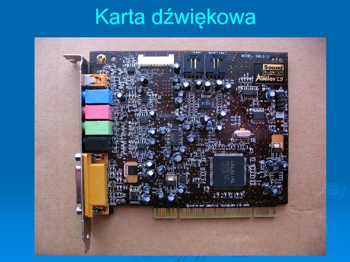 Karta dźwiękowa 