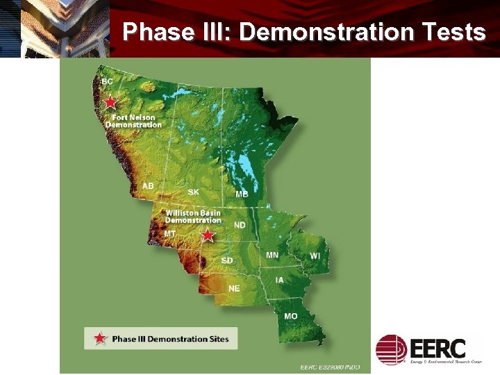 Phase III: Demonstration Tests 