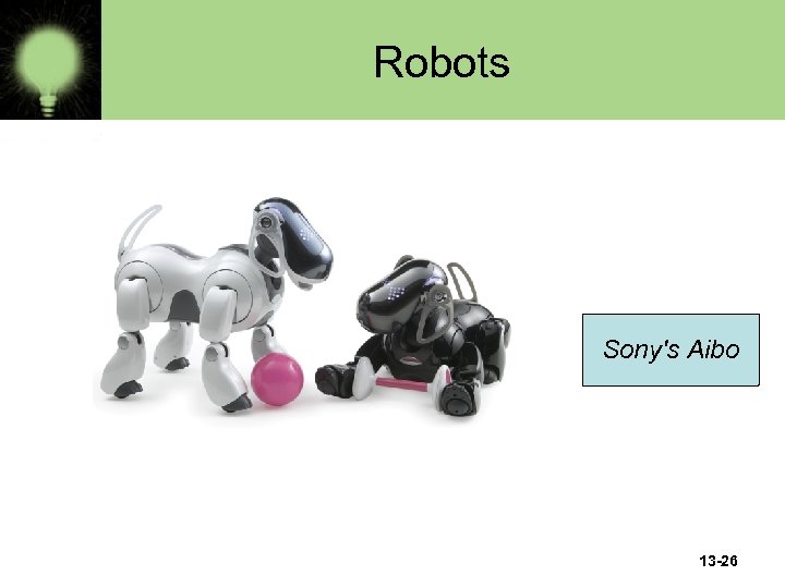 Robots Sony's Aibo 13 -26 