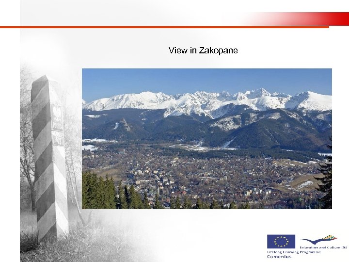 View in Zakopane 