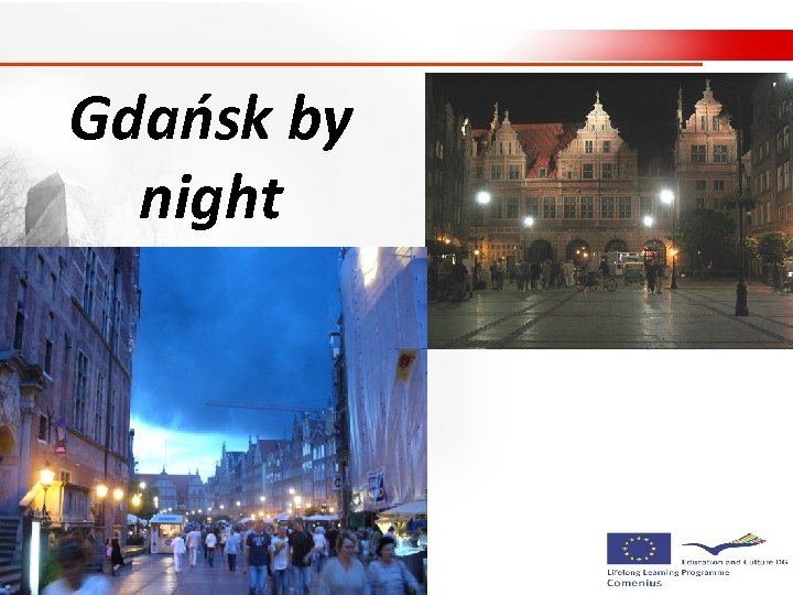 Gdańsk by night 