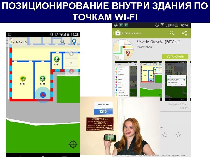 ПОЗИЦИОНИРОВАНИЕ ВНУТРИ ЗДАНИЯ ПО ТОЧКАМ WI-FI 