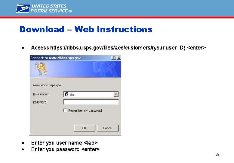 Download – Web Instructions 33 
