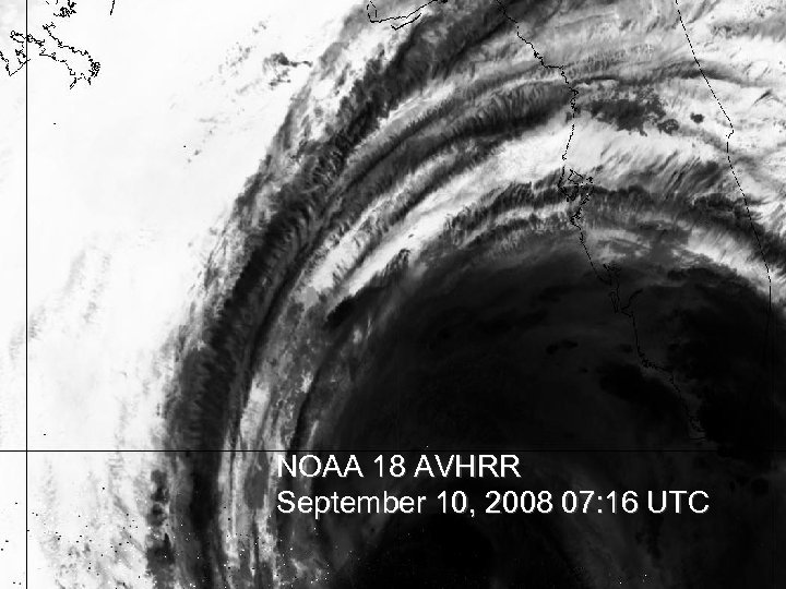 NOAA 18 AVHRR September 10, 2008 07: 16 UTC 