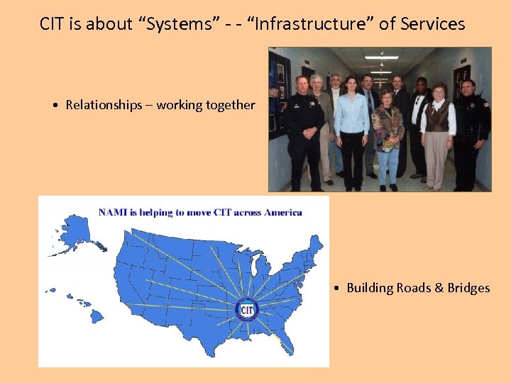 CIT is about “Systems” - - “Infrastructure” of Services • Relationships – working together
