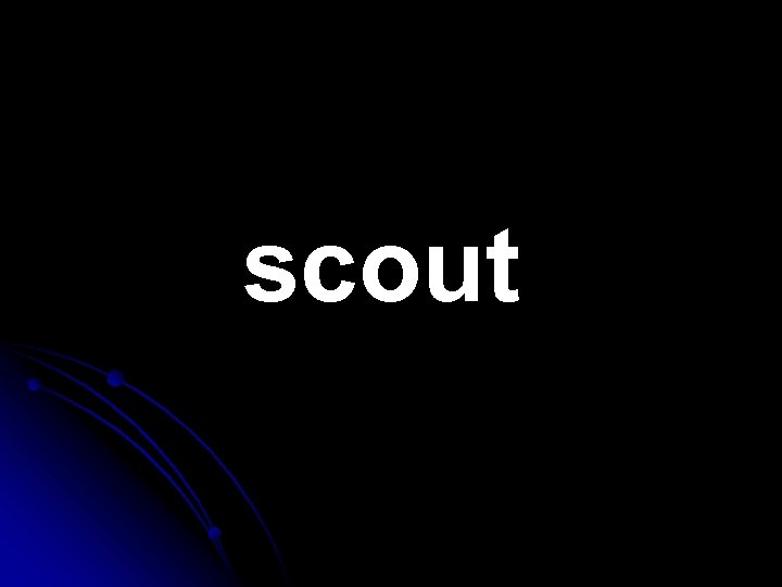 scout 