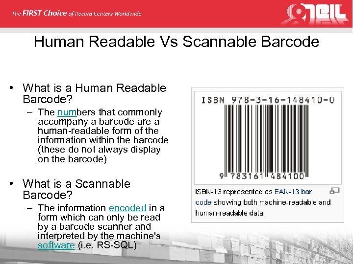 Human Readable Vs Scannable Barcode • What is a Human Readable Barcode? – The