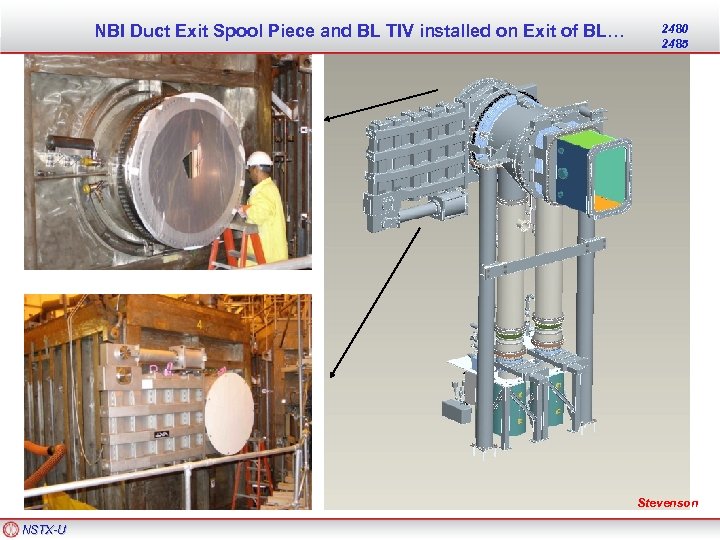 NBI Duct Exit Spool Piece and BL TIV installed on Exit of BL… 2480