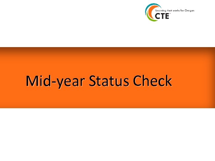 Mid-year Status Check 