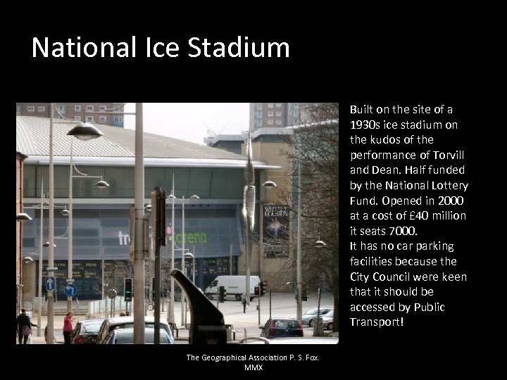 National Ice Stadium Built on the site of a 1930 s ice stadium on