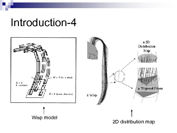 Introduction-4 Wisp model 2 D distribution map 