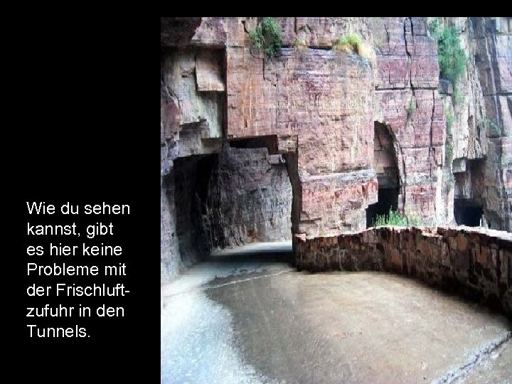 Wie du sehen kannst, gibt es hier keine Probleme mit der Frischluftzufuhr in den