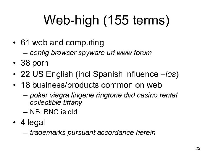 Web-high (155 terms) • 61 web and computing – config browser spyware url www