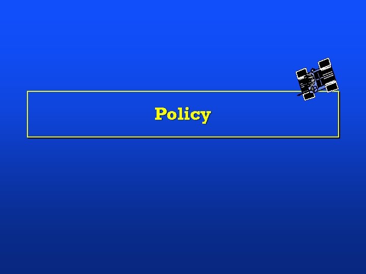 Policy 