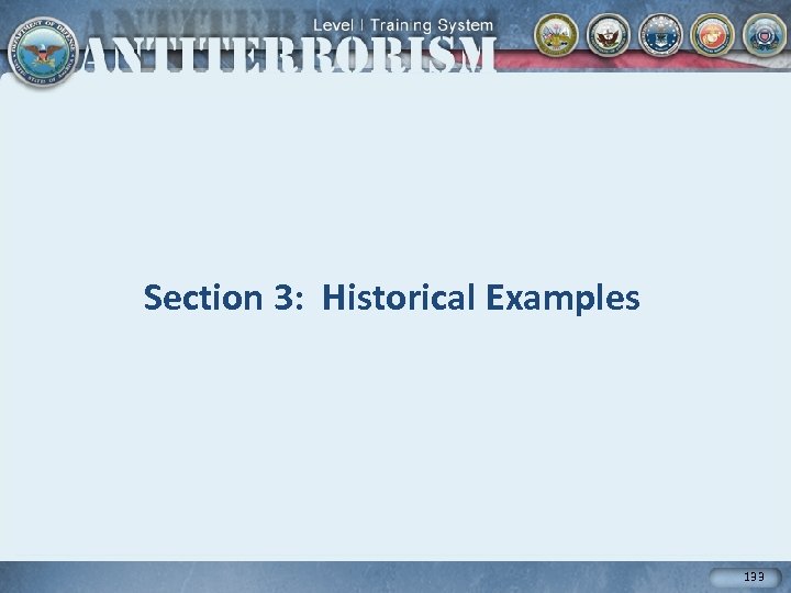 Section 3: Historical Examples 133 