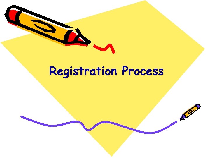 Registration Process 