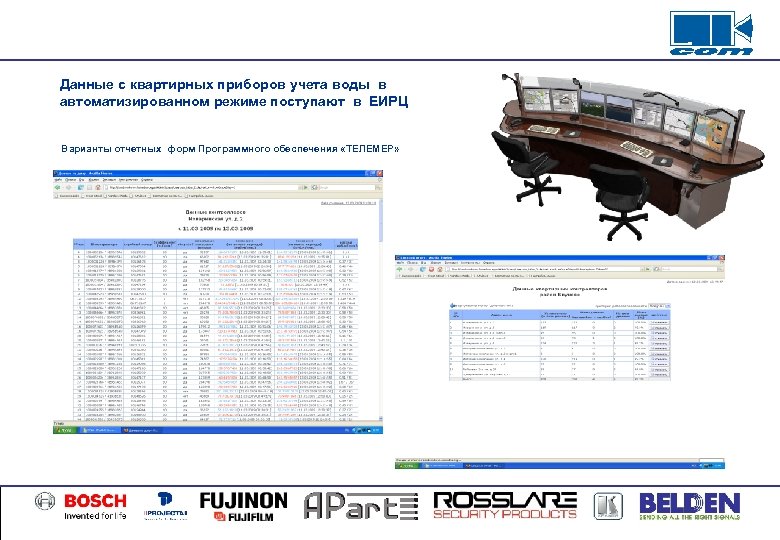 Данные с квартирных приборов учета воды в автоматизированном режиме поступают в ЕИРЦ Варианты отчетных
