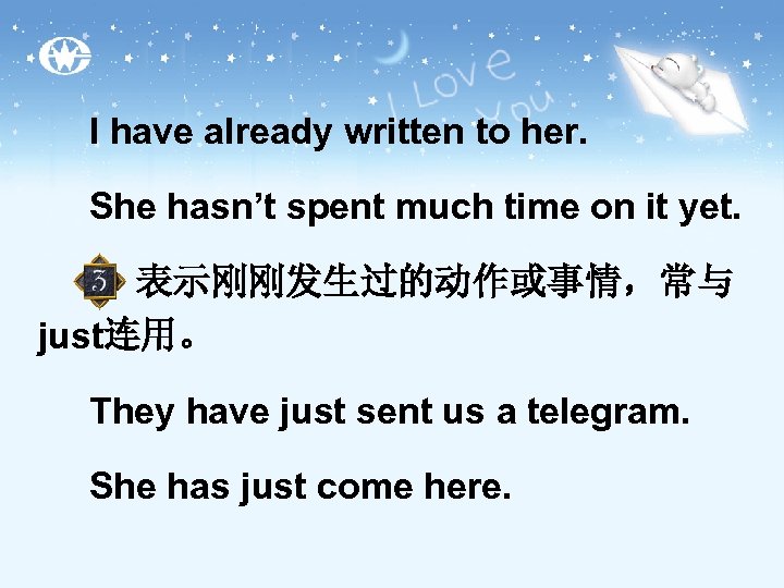 I have already written to her. She hasn’t spent much time on it yet.