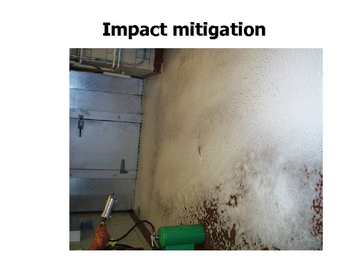 Impact mitigation – foam 