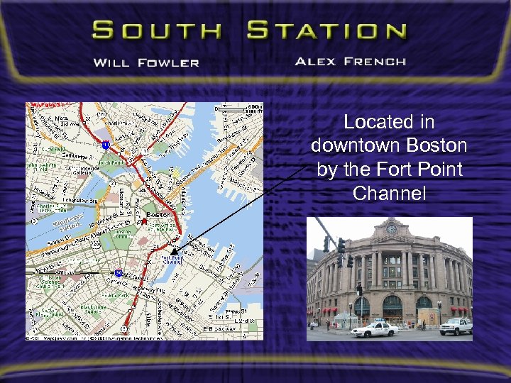 Located in downtown Boston by the Fort Point Channel 