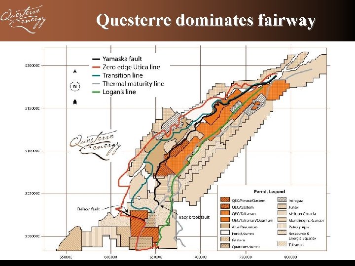 Questerre dominates fairway 