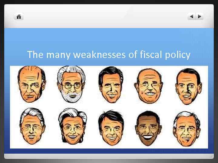 The many weaknesses of fiscal policy 