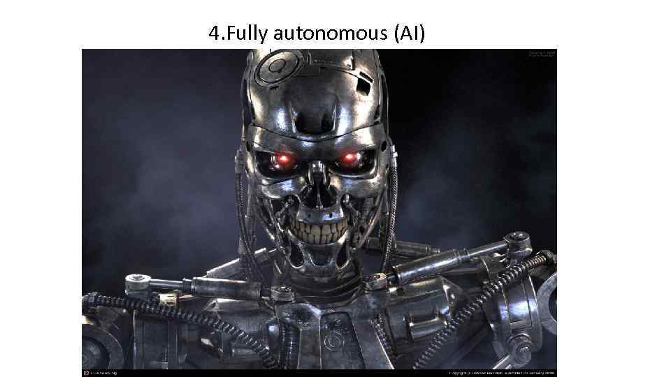 4. Fully autonomous (AI) 