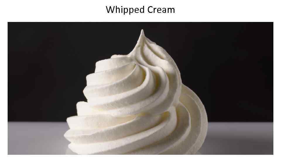 Whipped Cream 