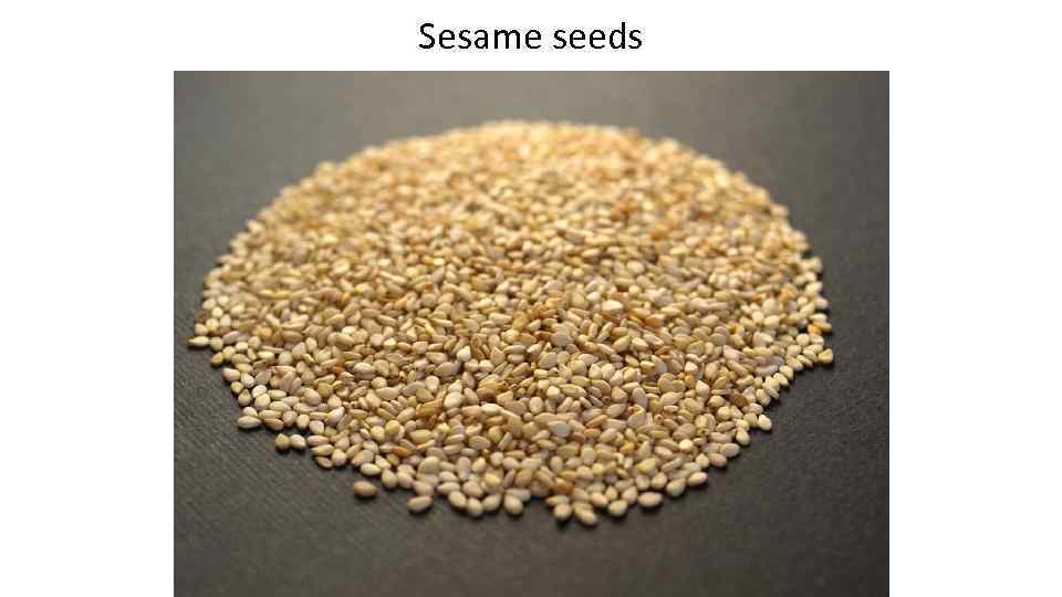 Sesame seeds 